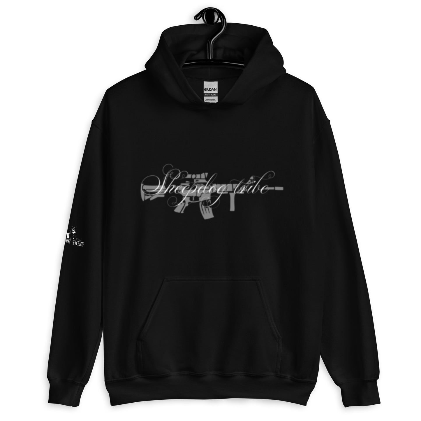 SHEEPDOG TRIBE TACTICAL HOODIE |UNISEX ADULT HOODIE | TRAINING HOODIE | GYM HOODIE | CAVEMAN HOODIE | ANIMAL MOOD HOODIE